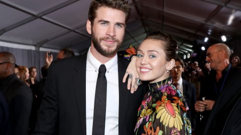 Liam Hemsworth y Miley Cyrus