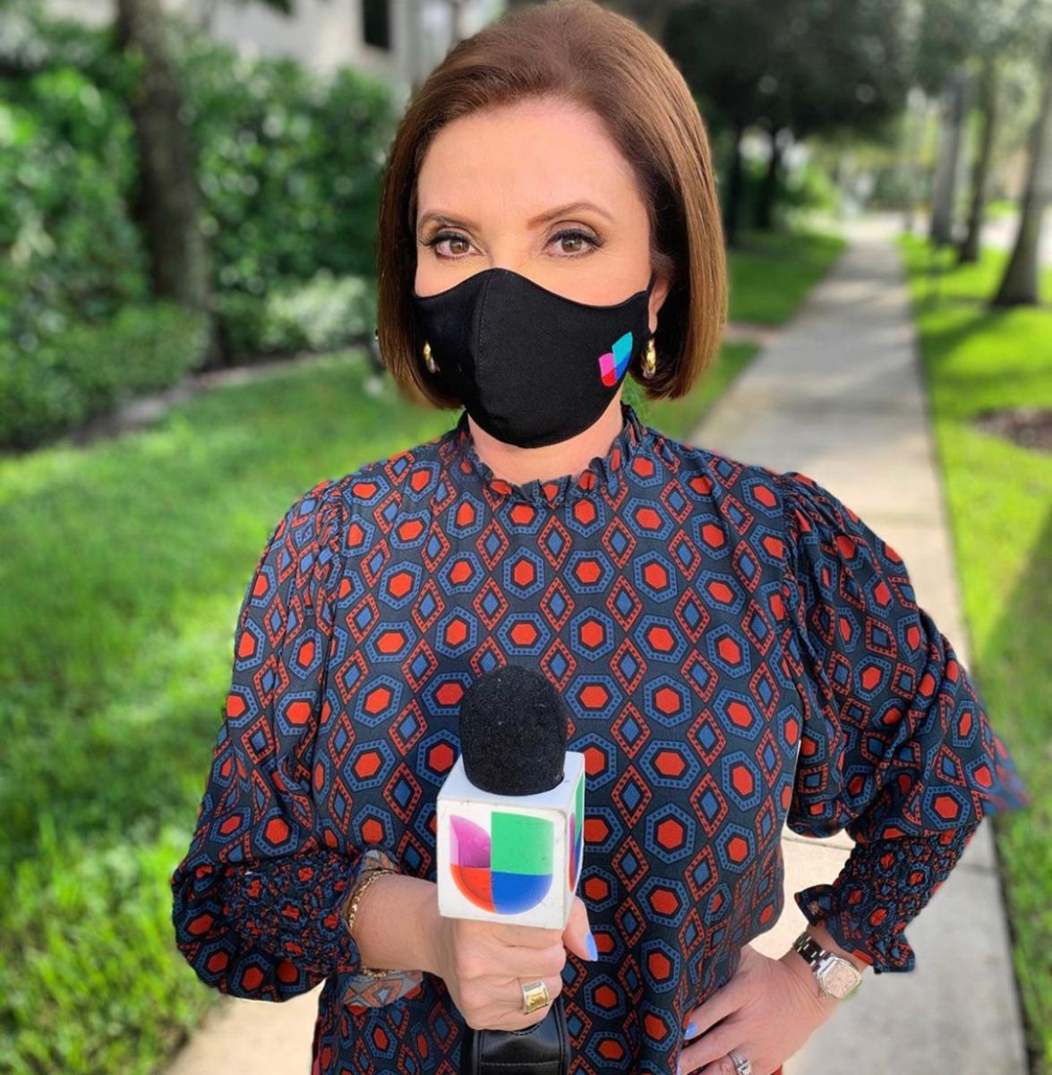 Lourdes del Río de la Univision is in mourning