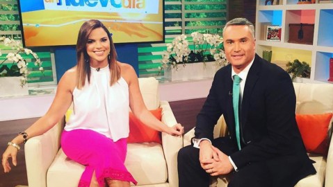 Rashel Díaz junto a Edgardo del Villar