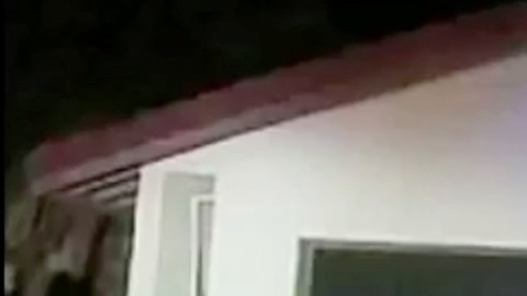 Imagen del lugar de la fiesta con varios de los asistentes arrestados.