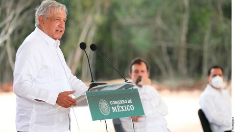 Ha sido terrible enfrentar esta pandemia, señala AMLO desde Yucatán, México.