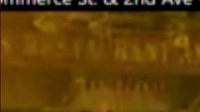 El vehículo involucrado en una explosión que se cree que fue un acto intencional en Nashville, Tennessee.