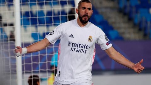 Karim Benzema, la figura del encuentro.