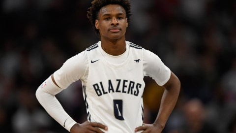Bronny James, el hijo mayor de LeBron, podría llegar a la NBA en 2023.
