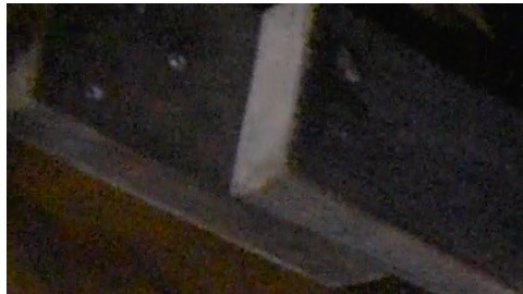 Imagen del búnker que el acusado había construido en su casa.