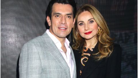 Jorge Salinas y Elizabeth Álvarez