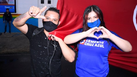 La afición del Cruz Azul es una de las más fieles de México.