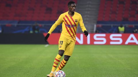 Ousmane Dembelé, de nuevo fuera de circulación.
