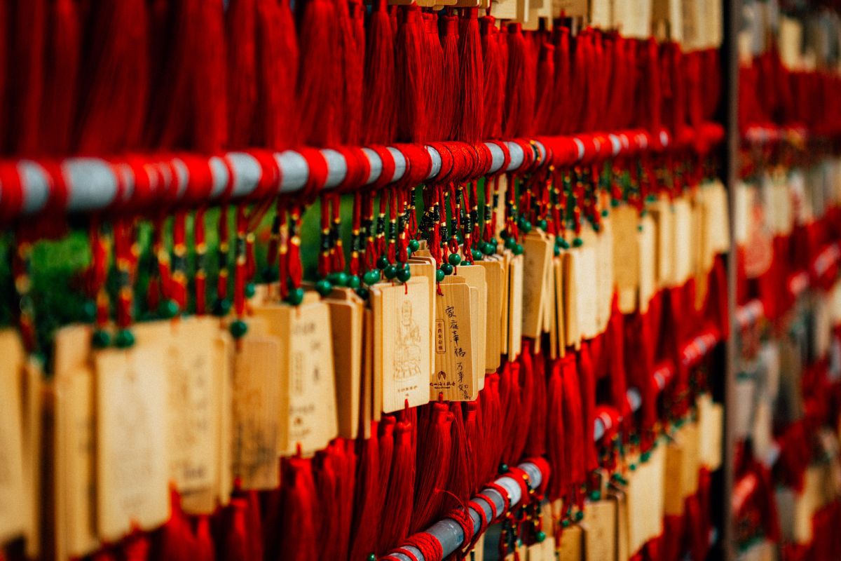 El rojo es el color de la prosperidad en el Feng Shui.