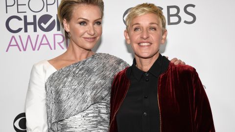 Portia de Rossi y Ellen DeGeneres