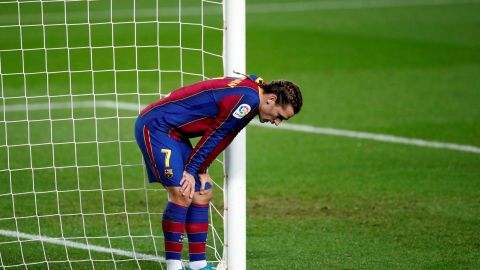 Antoine Griezmann ha tenido malos ratos con el Barça.