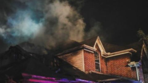 El incendio ocurrió en Houston.