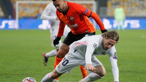 EL Shakhtar Donetsk se le indigestó al Real Madrid.