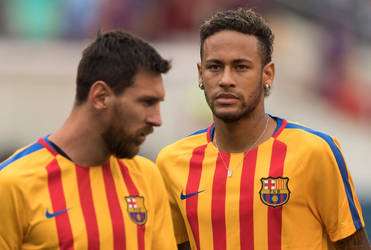 Messi y Neymar juntos en Barcelona
