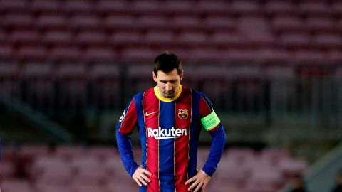 No es la misma foto, es un fracaso más del Barcelona en Champions.