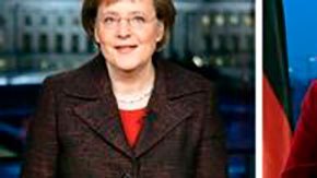 La canciller en los discursos de Año Nuevo entre 2005 y 2019: la era Merkel termina a fines de 2021.