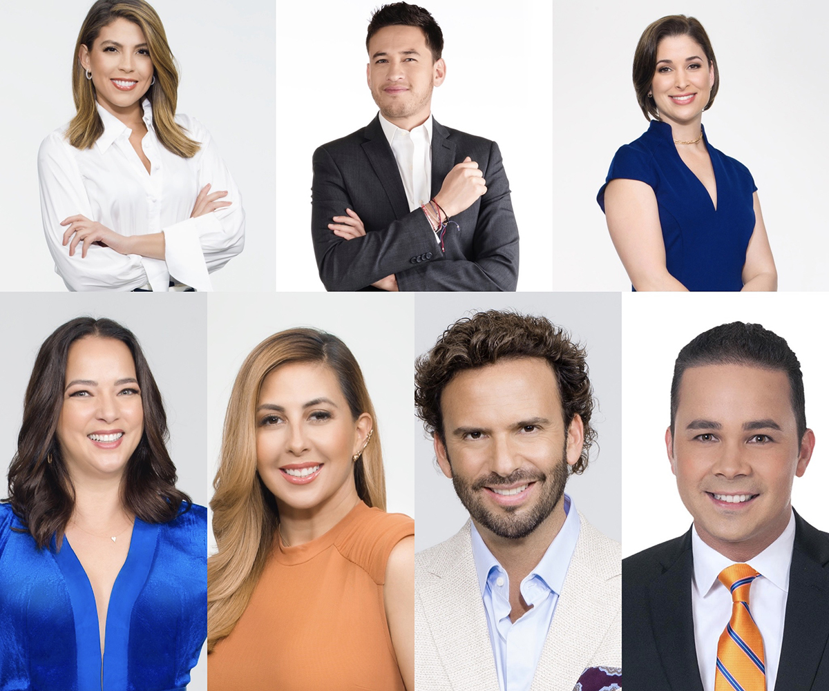 Los presentadores de 'hoy Día'.  Foto: Telemundo