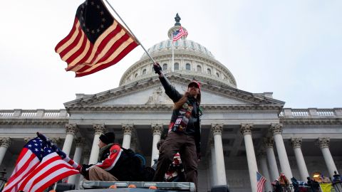 Seguidores de Trump asaltaron el Capitolio el 6 de enero de 2021.