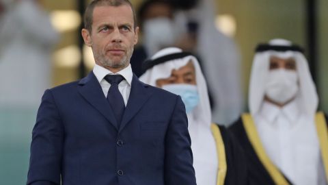 Aleksander Ceferin, presidente de la UEFA.