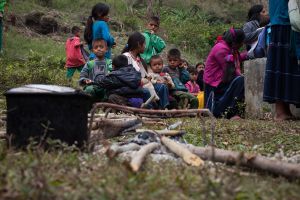 Desplazados en Chiapas.