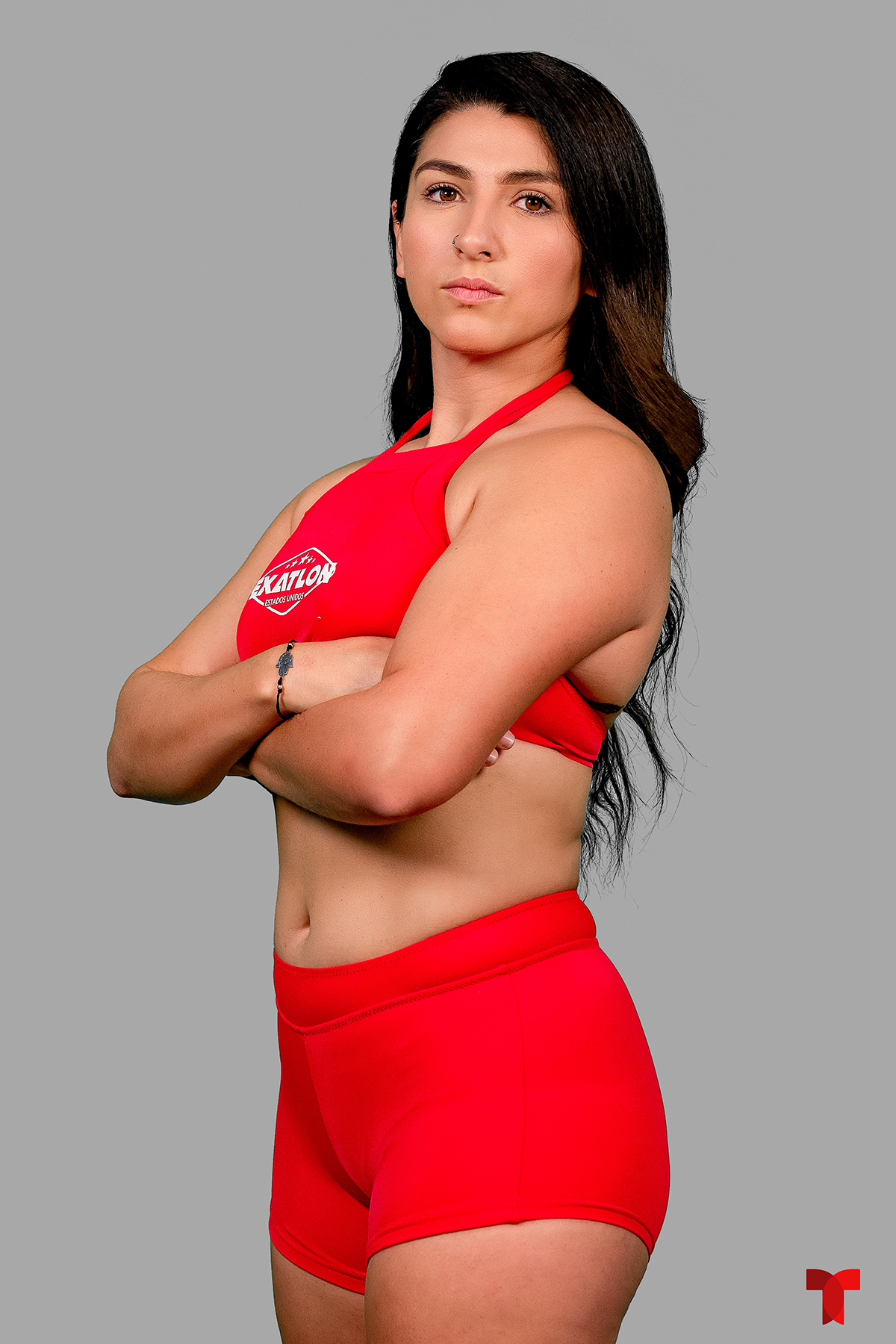 Anny Garza, equipo rojo de Exatlón