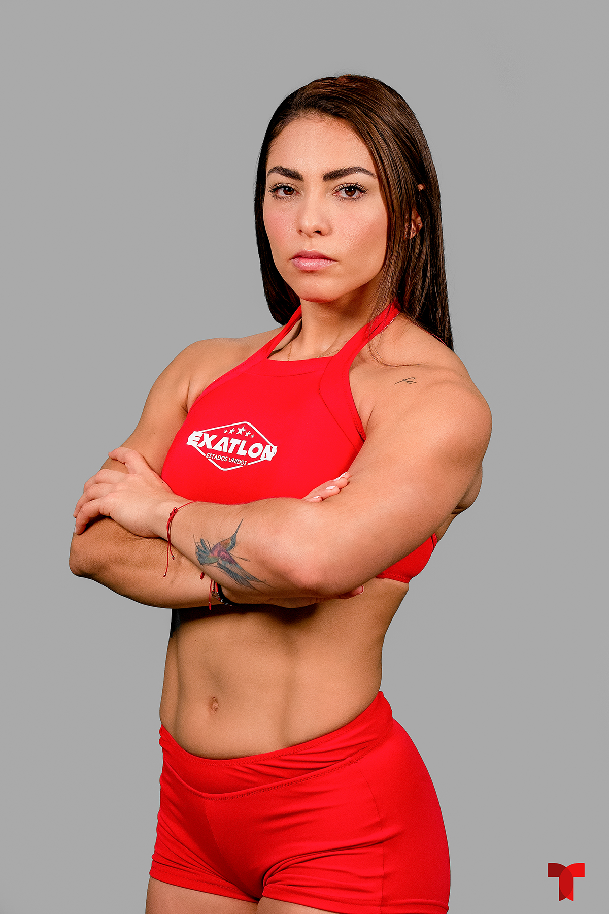 Brenda Castro, equipo rojo de Exatlón