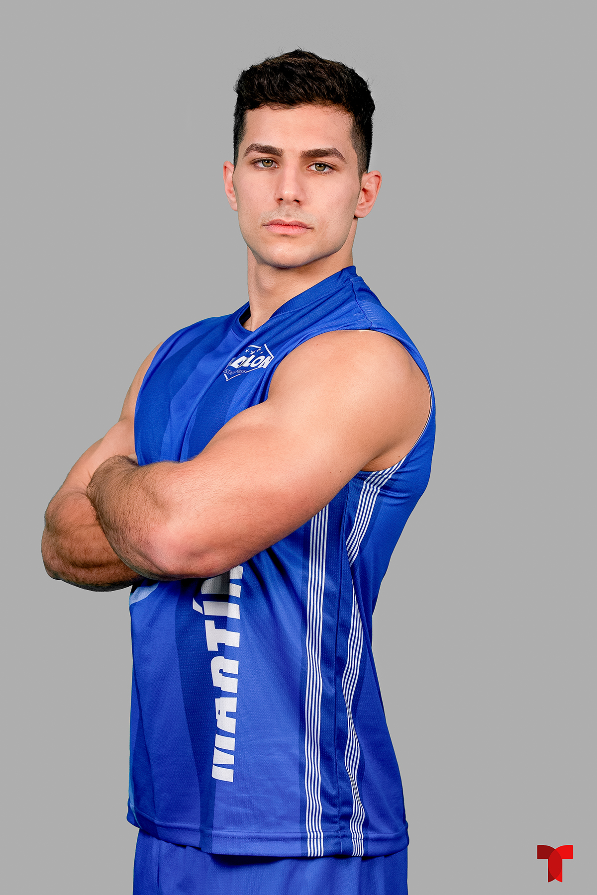 Martin Keuchkerian, equipo azul de Exatlón