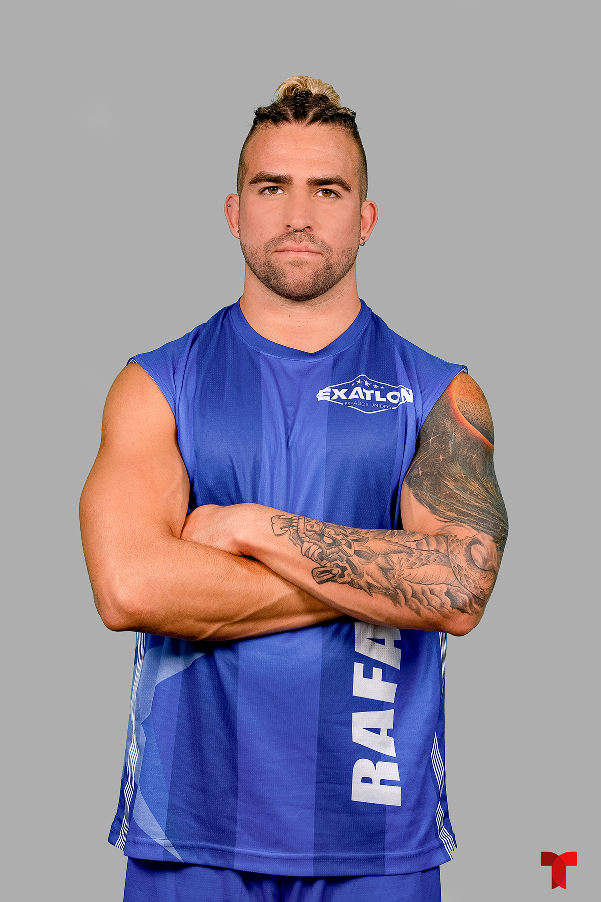 Rafael Soriano, equipo azul de Exatlón