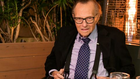 Larry King el día que celebró su cumpleaños 86 en noviembre de 2019 en Beverly Hills.