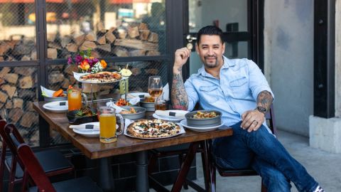 Mario Christerna abre su pizzeria en el barrio en el que nació y creció. (Cortesía Jakob Layman)