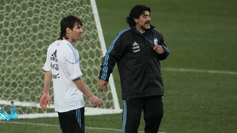 Messi Maradona