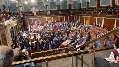 Foto tomada por el congresista Correa en el Capitolio.