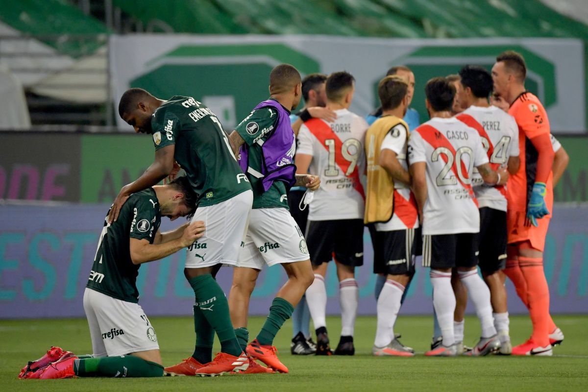 Palmeiras es el primer finalista de Copa Libertadores.