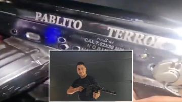VIDEO: Exhiben a Pablito Terror, sicario que graba las armas con su apodo