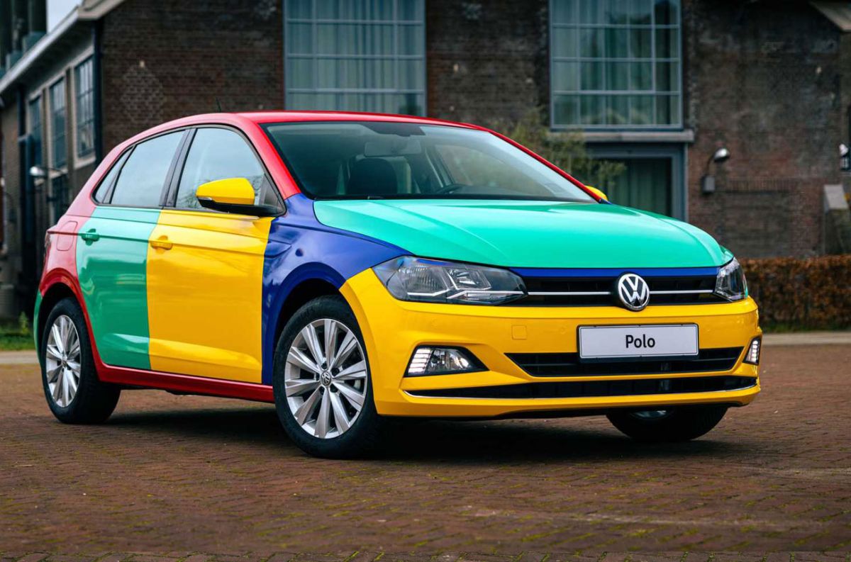 Harlequín la edición multicolor del Volkswagen Polo La Opinión
