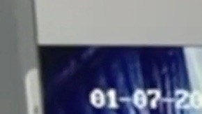 Captura del video difundida por la policía.