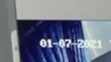 Captura del video difundida por la policía.