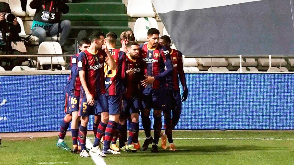 El Barcelona estará en la final de la SUpercopa.