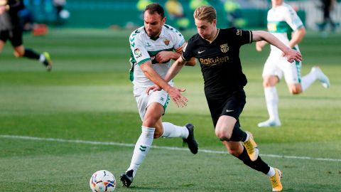 Frenkie De Jong, el jugador más determinante del Barcelona en la actualidad.