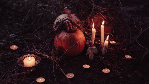 Objetos de brujería.