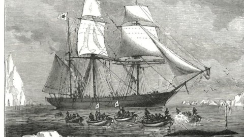 Los cánticos de marineros eran entonados en barcos mercantes al realizar tareas.