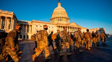 Miembros de la Guardia Nacional ya están en Washington D.C, para reforzar la seguridad.