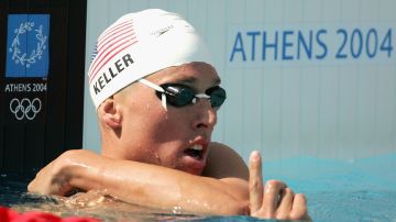El nadador estadounidense Klete Keller.