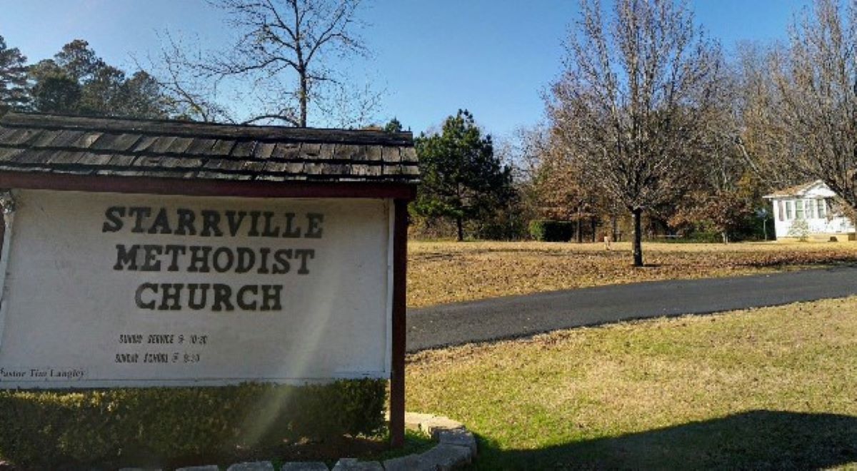 starrville methodist church pastor