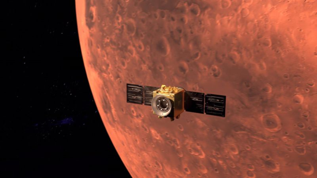 Hope, la misión enviada por Emiratos Árabes Unidos, entró en la órbita de Marte.