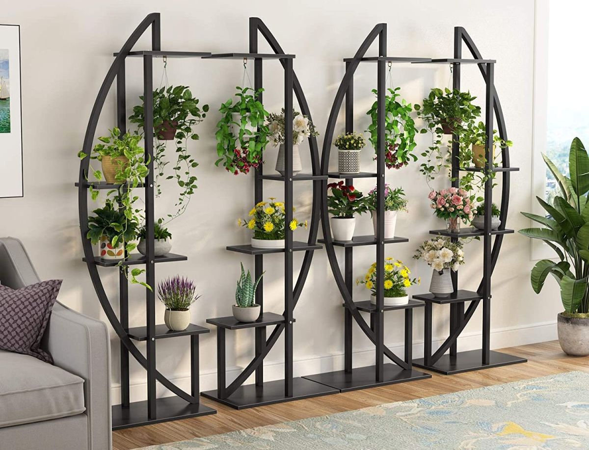 Los mejores estantes de plantas para tener tu propio jardín de interior -  La Opinión
