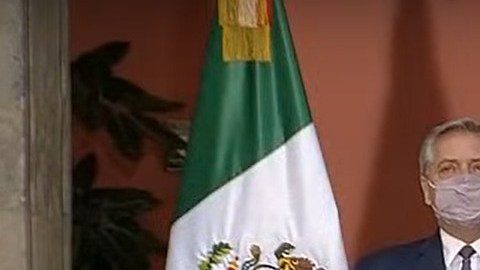 AMLO recibe en Ciudad de México a su homólogo Alberto Fernández de Argentina