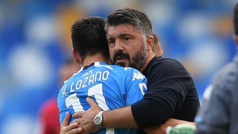 El mexicano se ha ganado la confianza del entrenador Gennaro Gattuso.