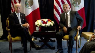 Joe Biden y López Obrador en una reunión de 2012.