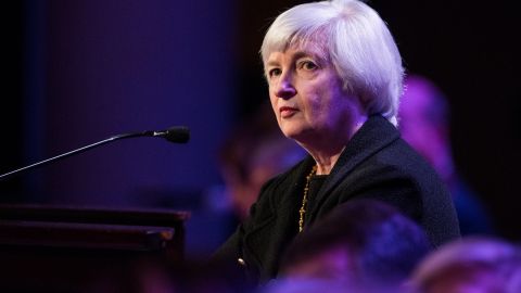 La secretaria del Tesoro, Janet Yellen.